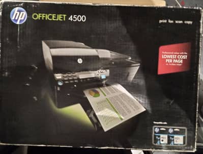 HP Officejet 4500 printer and scanner