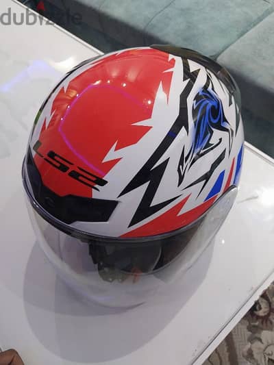 Ls2 half helmet new