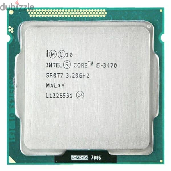 معالج i5 جيل تالت i5 3470 0