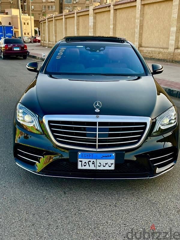 سيارة مرسيدس s500 للايجار اليومي بالسواق متاح كل السيارات 0