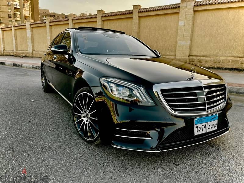 سيارة مرسيدس s500 للايجار اليومي بالسواق متاح كل السيارات 4