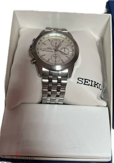 SEIKO Men's Hand Watch CHRONOGRAPH Stainless Steel