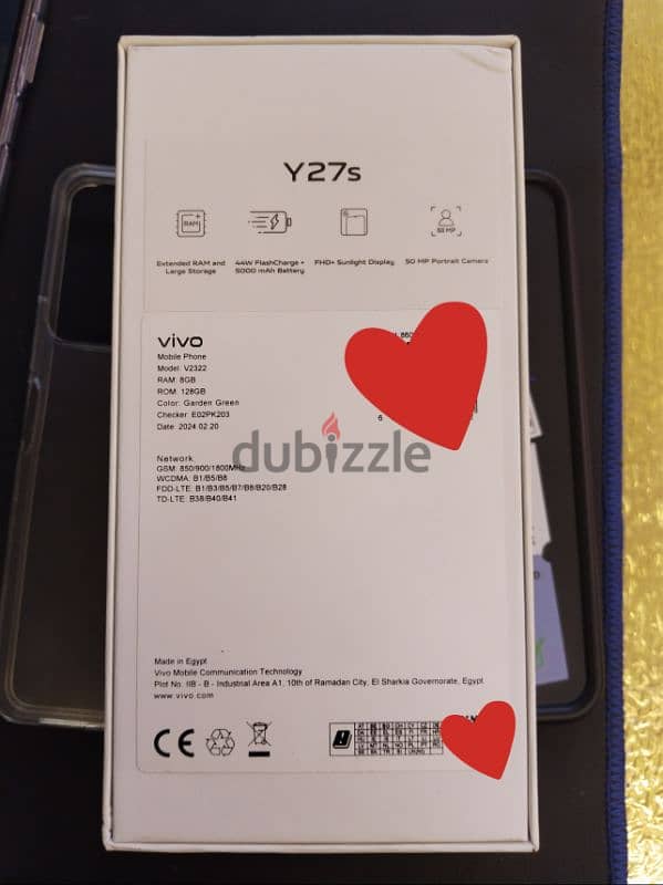 السعر نهائي  vivo y27s 0