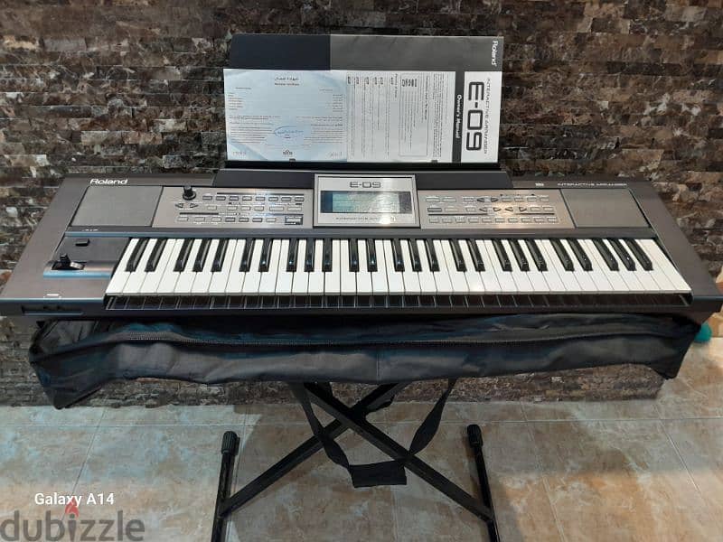 Roland E-09 keyboard 1