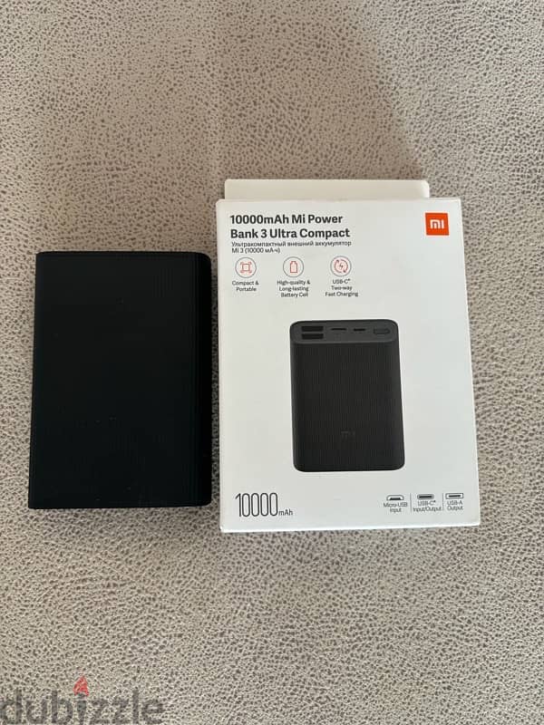 power bank xiamo 10000 mah used like new 1