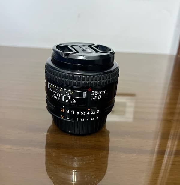 lens Nikon 35 F2 D  fullframe 1