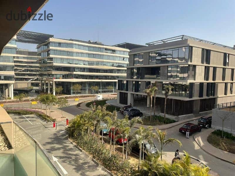 Office for sale, Polygon Beverly Hills, Sheikh Zayed, third floor, open view 1