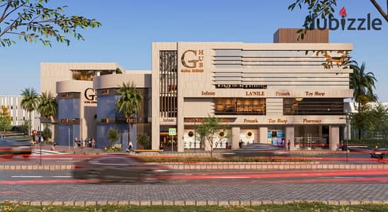 Administrative office, area of ​​43 meters, Global Business Hub Obour Mall