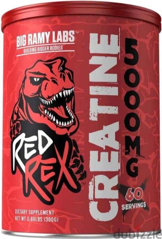 كرياتين مونوهيدرت RED REX من BIG RAMY الاصلي 0