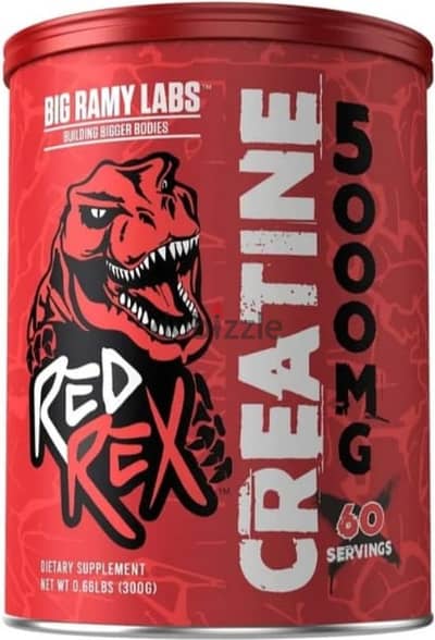 كرياتين مونوهيدرت RED REX من BIG RAMY الاصلي