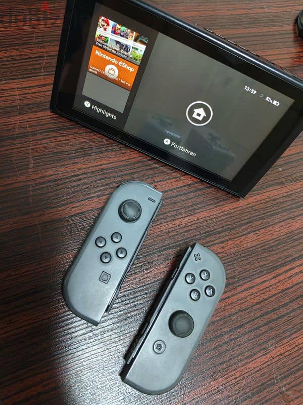 Nintendo switch معدل سوفتوير 1