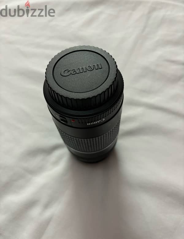 Canon EF 75-300mm f/4-5.6 Ill Lens with accessories لينس كانون 7