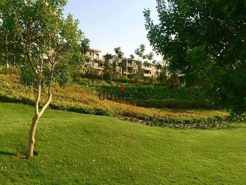 Apartment 179m for Sale in TAG SULTAN Compound  Double view in TAJ GARDENS phase 1