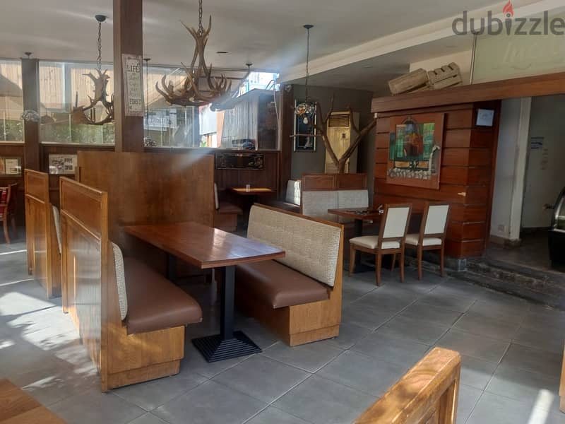 محل للايجار يصلح مطعم او كافية -  Shop For Rent In Restaurant complex 4