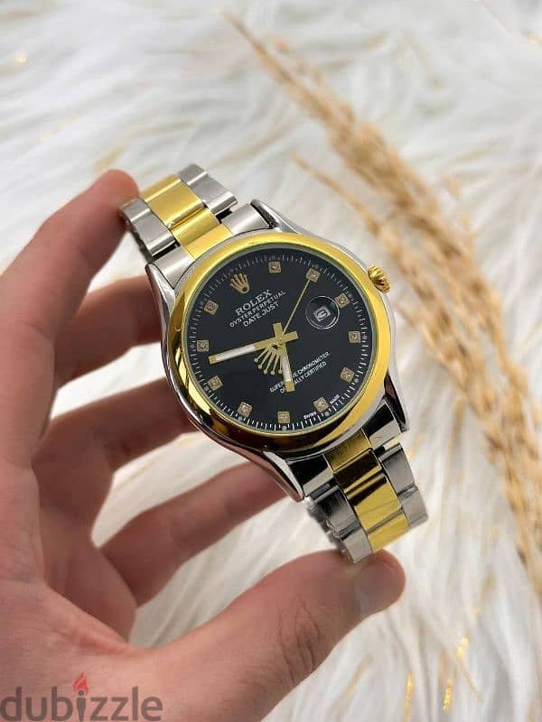 ساعات Toomy Hilfiger و Emporio Armani و Rolex 18