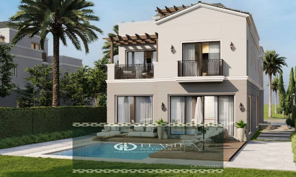 standalone 310m for sale in new Zayed - installments over 10 years - in front Emaar 8