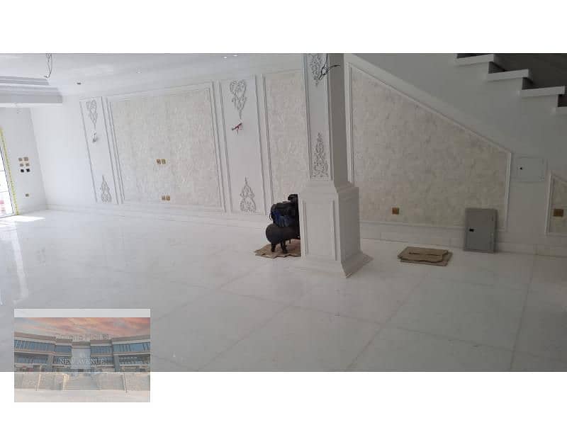 Town House Middle - for rent - fully finished with AC'S - in Layan compound - New Cairo 2