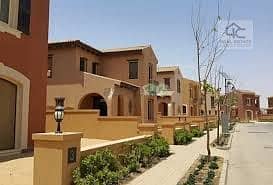 In the best location a twin house 330 m 4 bedrooms for sale at the best price in the market in Mivida Compound 7