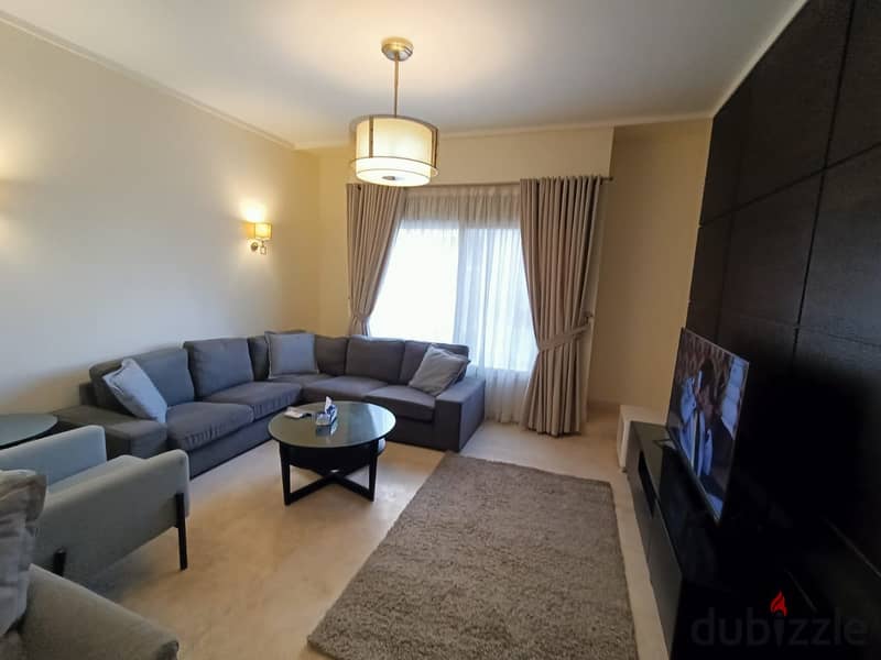 studio 88m fully furnished for rent at the village compound new cairo 0