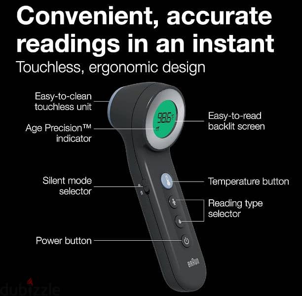 Braun sensian 7 thermometer ترمومتر براون 6