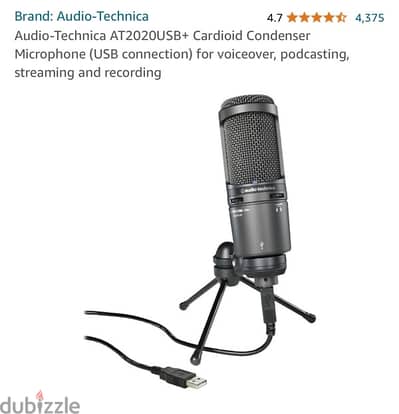 Audio-Technica AT2020USB+ Mic