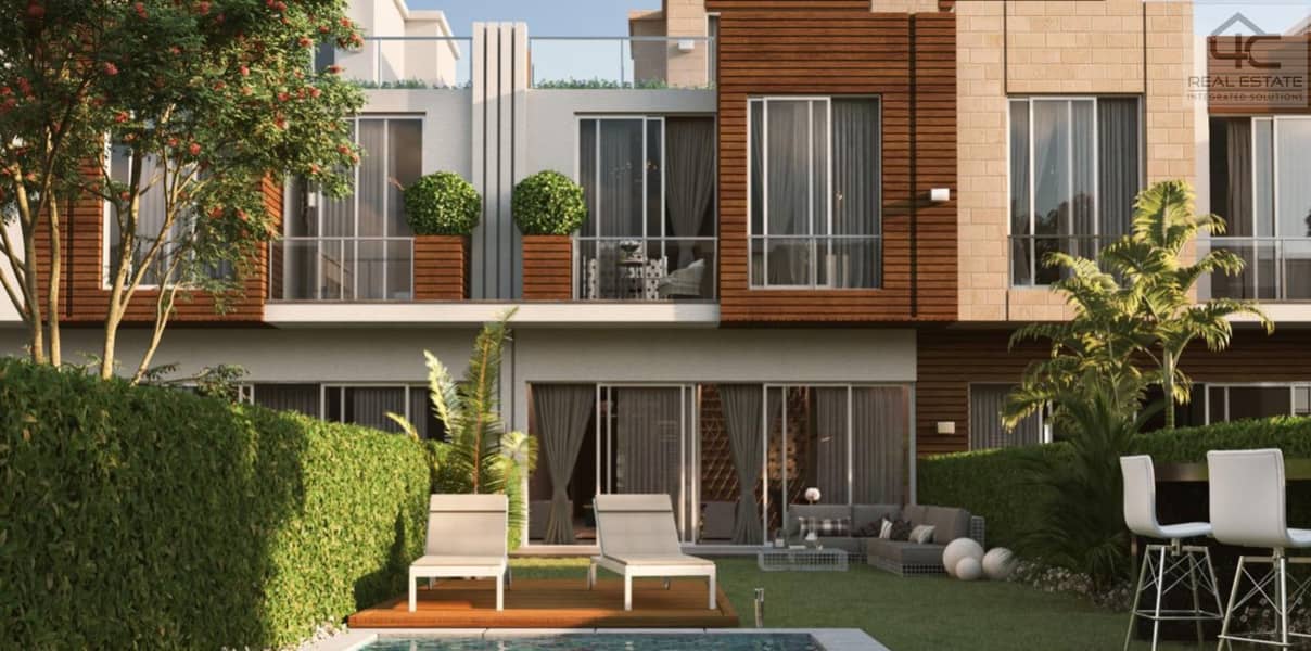 Townhouse corner 225m prime location view landscape bahry uder market price in azzar 2 4