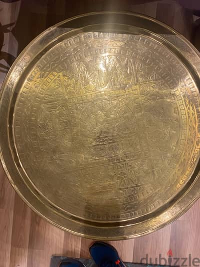 brass table صنية نحاس