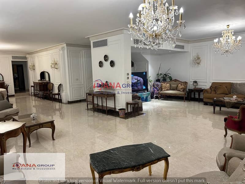 Duplex Beverly Hills, Sheikh Zayed 500 meters Currently internal division 3 bedrooms, including a master bedroom of 90 meters, 3 bathrooms, reception, 0