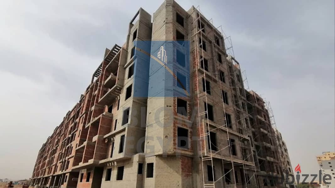 Licensed apartment for sale, 96 m - Misr Ismailia Road - Cairo - in front of the new Fatimi 1