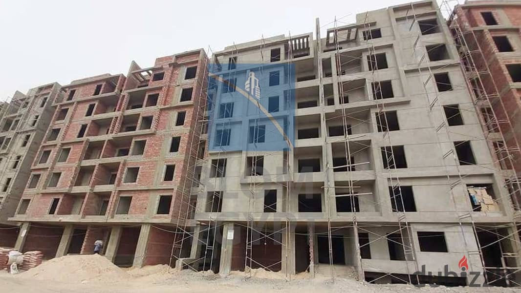 Licensed apartment for sale, 96 m - Misr Ismailia Road - Cairo - in front of the new Fatimi 7