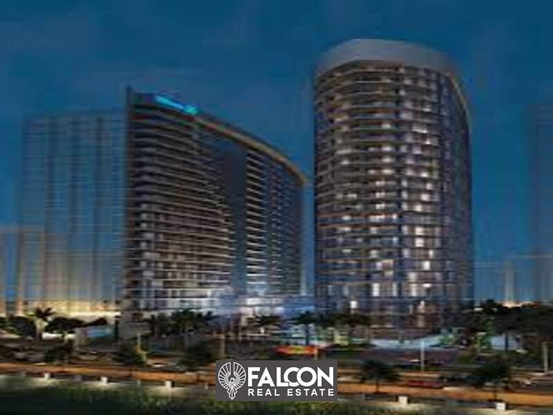 Apartment 124 m, immediate delivery, services (Hilton), hotel finishing, directly in front of the Nile in Nile Pearl Towers 26