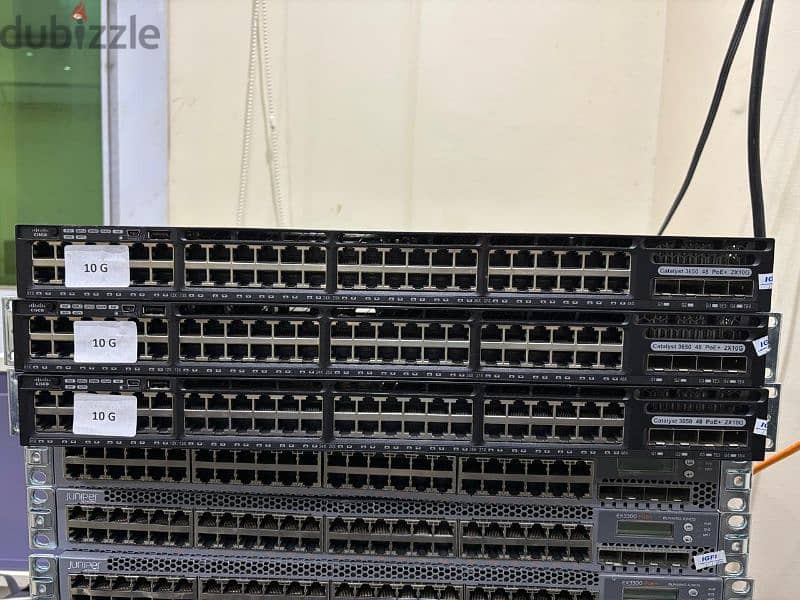 Cisco Catalyst 3650 48Port POE+ Uplink 10G 0