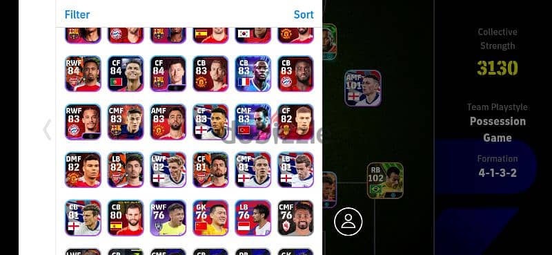 حساب بيس efootball pes 2025 4