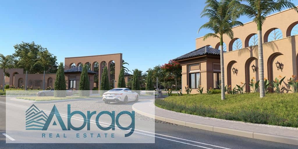 Townhouse Middle for sale in installments in Village West Compound, Sheikh Zayed 10