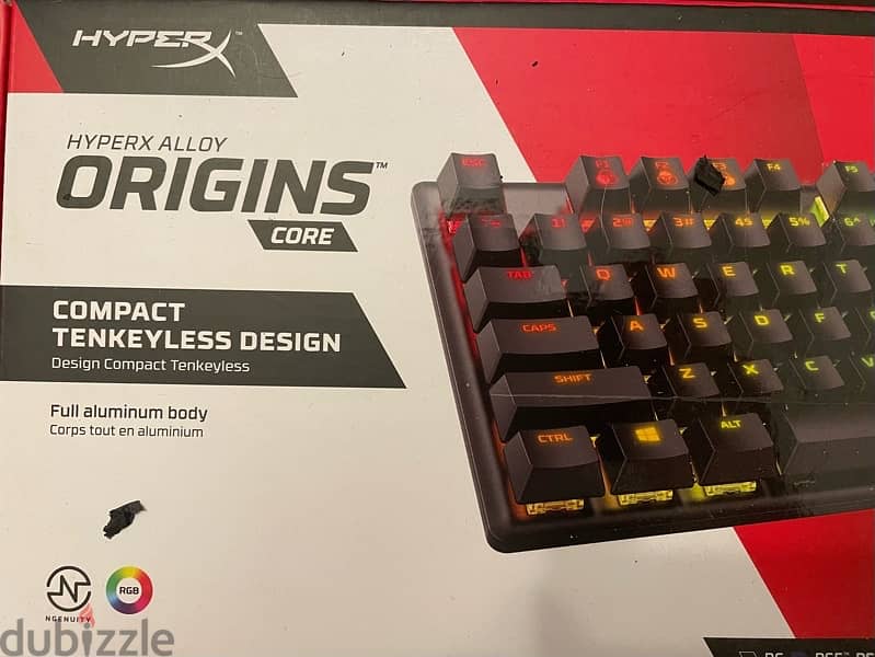 HyperX Alloy Origins AQUA switches . . 3