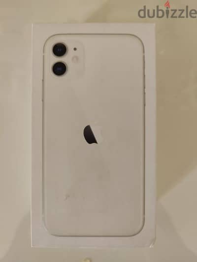 Iphone 11 128gb White with box no charger