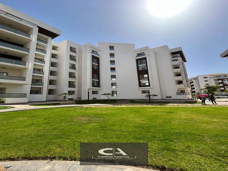 Two-room apartment for sale ready to move with only 5% down payment prime location in front of the iconic tower in al maqsad compound 31