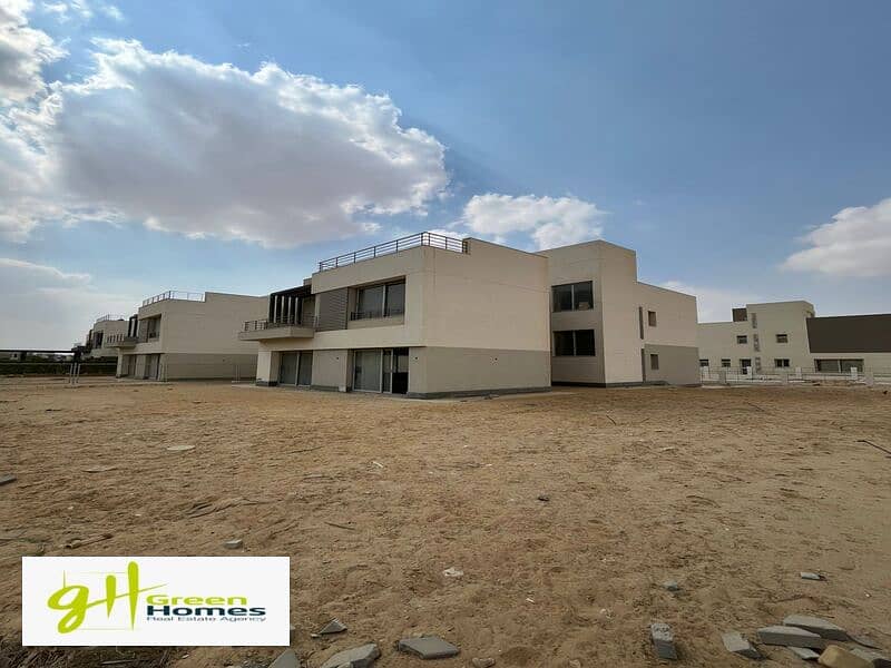 Palm Hills New Cairo l Standalone for Sale with roof terrace 0