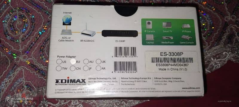 سويتش edimax 3308p. جديد 0