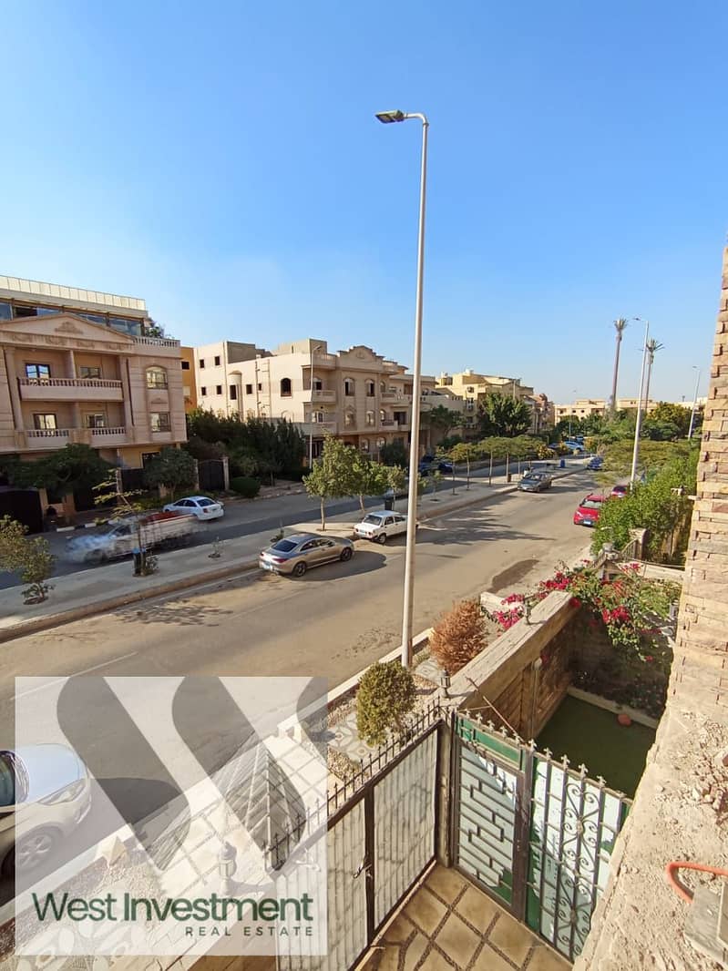 ready to move apartment for sale at elnarges villas behind waterway and mohamed naguib axis 5