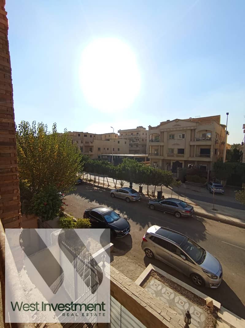 ready to move apartment for sale at elnarges villas behind waterway and mohamed naguib axis 7