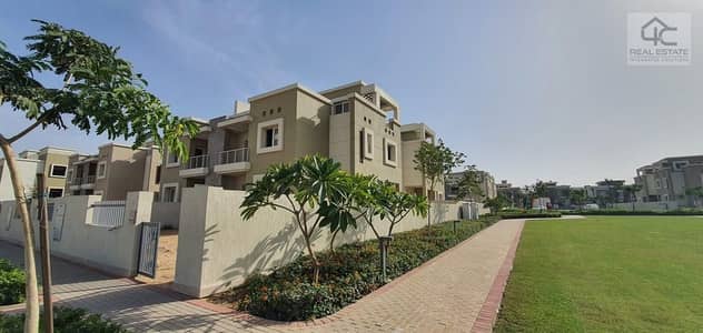 Twin house for sale in CFC- New Cairo The view opens with land scape and the lakes Semi finished   Ready to Move