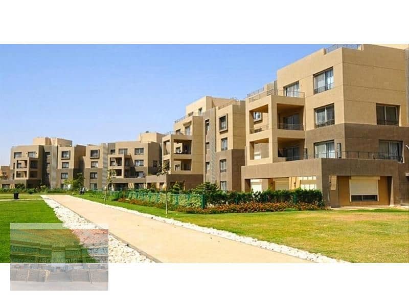 Typical floor apt in Palm Parks 6th of October, Garden and green landscape view, fully finished with the ACS 6