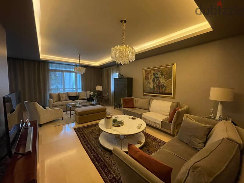 شقة للبيع مفروشه فى كايرو فستيفال سيتى-Apartment Sale In CFC Compound 4