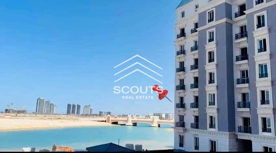 fully finished - sea side view with 12 years installm Ready To Move latin district new Alamein, north coast 3 bedrooms apartment for sale in Alamein 1