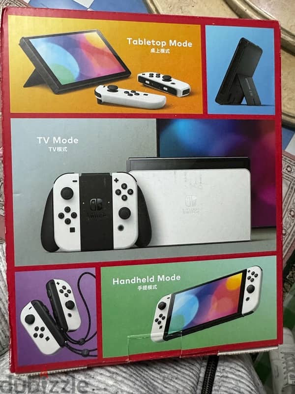 nintendo switch oled 64G white 3