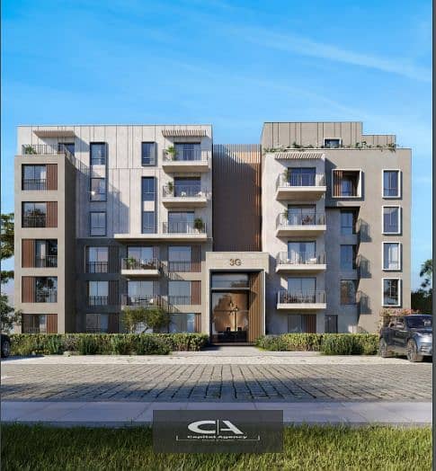 With 5% down payment a fully finished apartment With Garden for sale in the most prestigious compound in Shrouk Sodic East | 32% cash discount 2