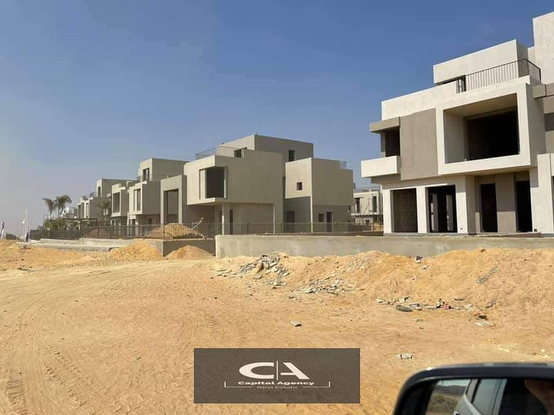 With 5% down payment a fully finished apartment With Garden for sale in the most prestigious compound in Shrouk Sodic East | 32% cash discount 13