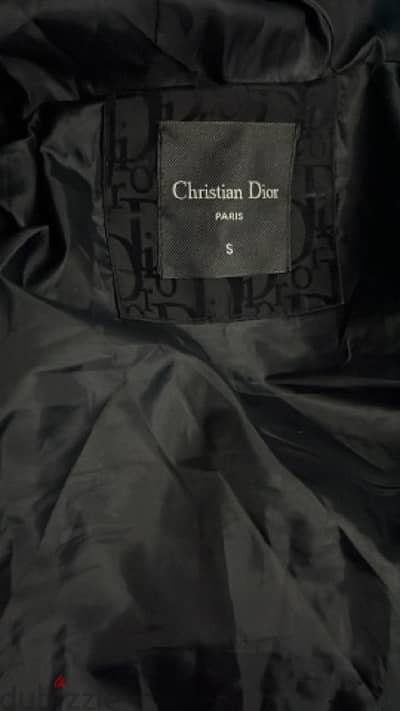 Original Christian Dior long-sleeve small-size Jacket with hood.