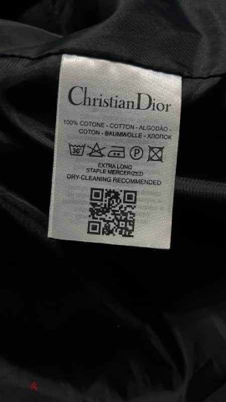 Original Christian Dior long-sleeve small-size Jacket with hood. 1